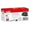 Dziurkacz SAX 158 EasyPro XS, dziurkuje do 10 kartek, czarny