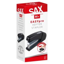 Zszywacz SAX 459 EasyPro M+, zszywa do 25 kartek, 24/6, 26/6, czarny