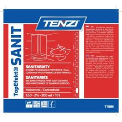 Środek do czyszczenia łazienek sanitariatów TENZI, Topefekt Sanit, 5l