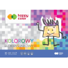 Blok rysunkowy A4 15 arkuszy kolorowy 80g Happy Color