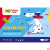 Blok rysunkowy A4 15 arkuszy kolorowy 80g Happy Color