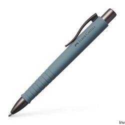 Długopis automatyczny Faber-Castell Poly Ball Urban szary matowy z wymiennym wkładem niebieskim