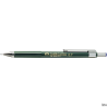 Ołówek automatyczny Faber-Castell TK-Fine 9717 0,7 mm zielony z gumką i metalowym klipsem