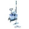Zestaw VILEDA Professional UltraSpeed Pro Ready to Go, wózek dwuwiaderkowy, kij teleskopowy, wkład r-MicroLite Max mop