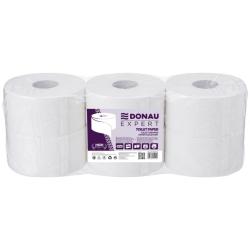 Papier toaletowy celulozowy DONAU EXPERT Jumbo, 2-warstwowy, 400 listków, 6szt., biały