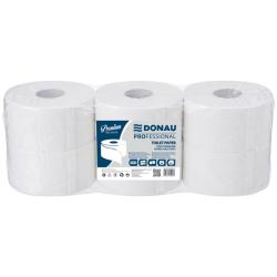 Papier toaletowy celulozowy DONAU PROFESSIONAL Jumbo, 2-warstwowy, 750 listków, 6szt., biały