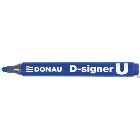 Marker permanentny Donau niebieski okrągły 4 mm, 200 m, 1 sztuka