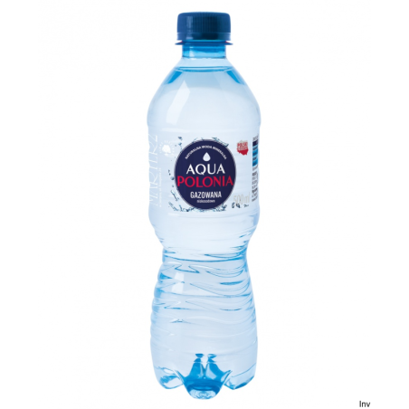 BEZ KAUCJI Woda AQUA POLONIA gazowana 0.5L zgrzewka 12 szt.