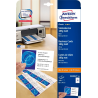 Wizytówki Avery Zweckform 85x54 mm, białe, matowe, 250 sztuk, 185 g, 25 arkuszy, z mikroperforacją