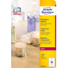 Etykiety przezroczyste Avery Zweckform Crystal Clear L7783-25 96 x 50,8 mm, 250 sztuk, A4
