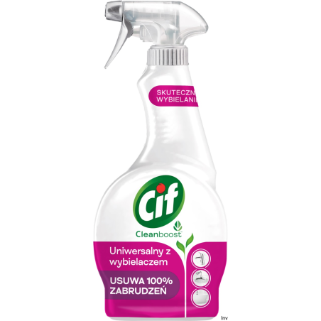 Cif Spray 500ml uniwersalny z wybielaczem do kuchni i łazienki