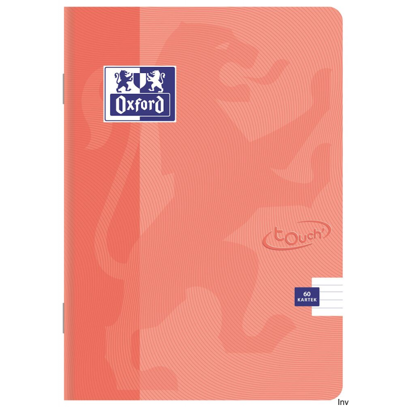 Zeszyt A5 60 kartek z linią i marginesem Oxford Touch Pastel