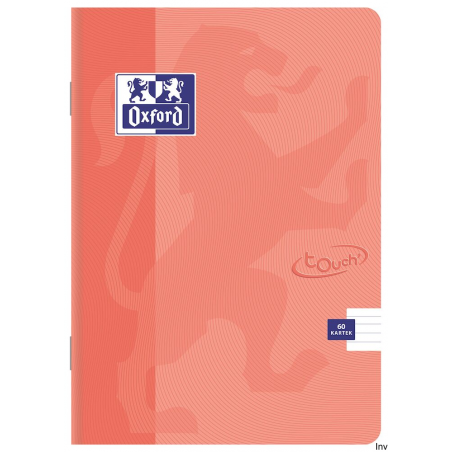 Zeszyt A5 60 kartek z linią i marginesem Oxford Touch Pastel