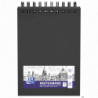 Szkicownik Oxford SKETCHBOOK A5 40 kartek 225g czarny podwójna spirala
