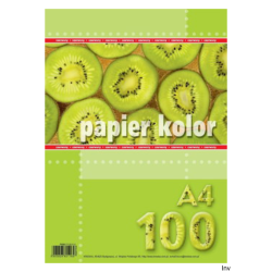 Papier xero czerwony A4 100...