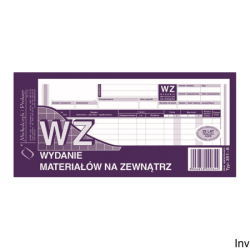 351-8 WZ wydanie materiałów...