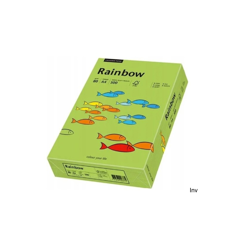 Papier Xero A4 160g Zielony R76 Rainbow