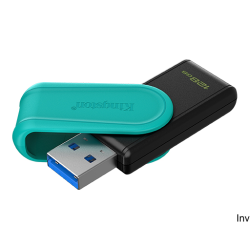 Pendrive Kingston DataTraveler Exodia S 128GB USB 3.2 Gen1 turkusowo-czarny