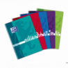 Zeszyt A5 60 kartek kratka z marginesem Oxford geografia