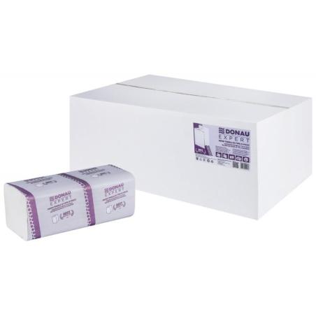 Ręcznik ZZ celulozowy DONAU EXPERT, 1-warstwowy, 3800 listków, 20szt., biały