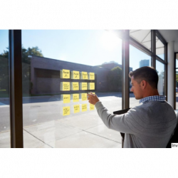 Bloczek samoprzylepny Post-It 3M, 51x76 mm, 1x100 sztuk, kolor żółty, gramatura 70 g/m²