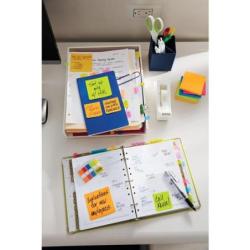 Karteczki samoprzylepne Post-it Super Sticky, CARNIVAL, 76x76mm, 6x90 kart.