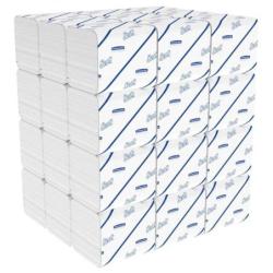 Papier toaletowy składany SCOTT Control, 2-warstwowy, 18,6x11cm, 36x220 listków, biały
