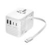 Adapter do ładowania TROIKA Worldwide Pull 35, biały