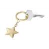 Brelok TROIKA Golden Star, chromowany, złoty