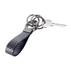 Brelok TROIKA Key-Click Carbon, czarny