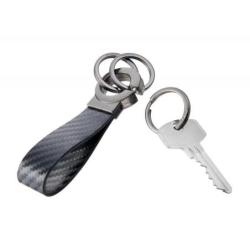 Brelok TROIKA Key-Click Carbon, czarny