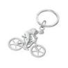 Brelok TROIKA Mountain Bike, metal, srebrny