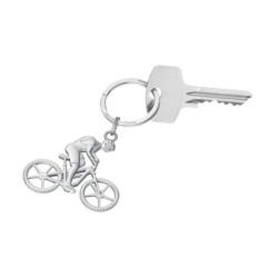 Brelok TROIKA Mountain Bike, metal, srebrny