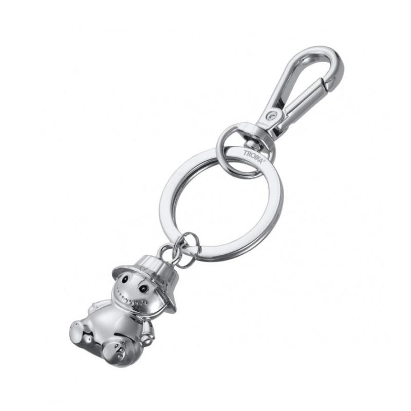 Brelok TROIKA Tiny Monster, metal, srebrny