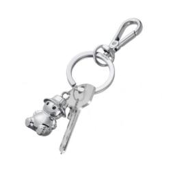 Brelok TROIKA Tiny Monster, metal, srebrny