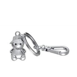 Brelok TROIKA Tiny Monster, metal, srebrny
