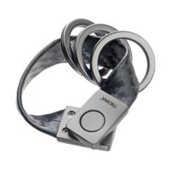 Brelok TROIKA Twister Carbon, czarny