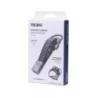 Brelok TROIKA Twister Carbon, czarny
