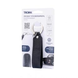 Brelok TROIKA VW Golf 1974 Reifenprofil, czarny