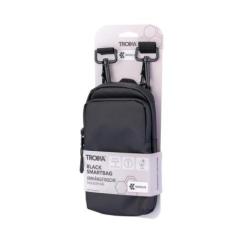 Etui na telefon TROIKA Black Smartbag na smyczy, czarne