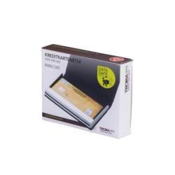 Etui na wizytówki TROIKA Marble Safe, system RFID, czarne