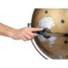 Globus TROIKA Apollo Light Flex, śr. 43 cm, wys. 1,32 m, dotykowy, srebrny