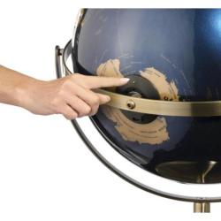 Globus TROIKA Juri Light Flex, śr. 30 cm, dotykowy, brązowo-niebieski