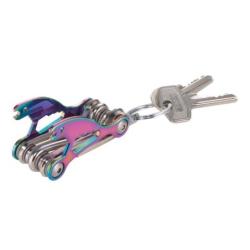 Narzędzie wielofunkcyjne do rowerów TROIKA Bike Multitool, 18 funkcji, opalizujący