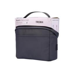 Organizer TROIKA Black Tech 2 Go, etui na akcesoria, czarne