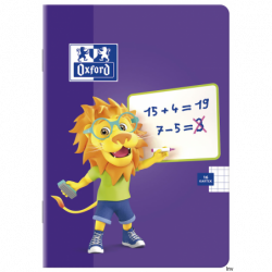 Zeszyt A5 32 kartki linia podwójna Oxford LION 400106955