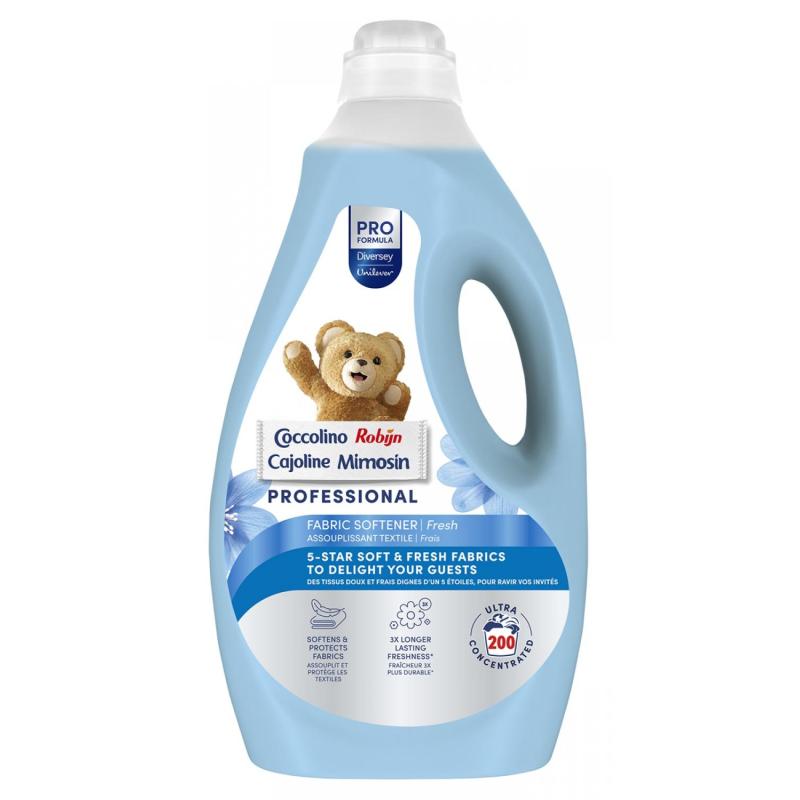 Płyn do płukania COCCOLINO Diversey Fresh, do 200 prań, 5l