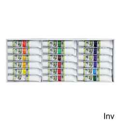 Farby akwarelowe Maries E 1338 B 18 kolorów 12 ml