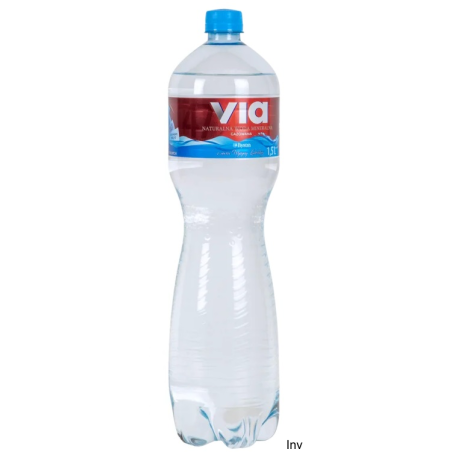 Woda gazowana VIA 1.5l bez kaucji, zgrzewka 6 sztuk