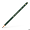 Ołówek grafitowy Faber-Castell Castell 9000 5H zielony 6-kątny do rysowania i szkicowania